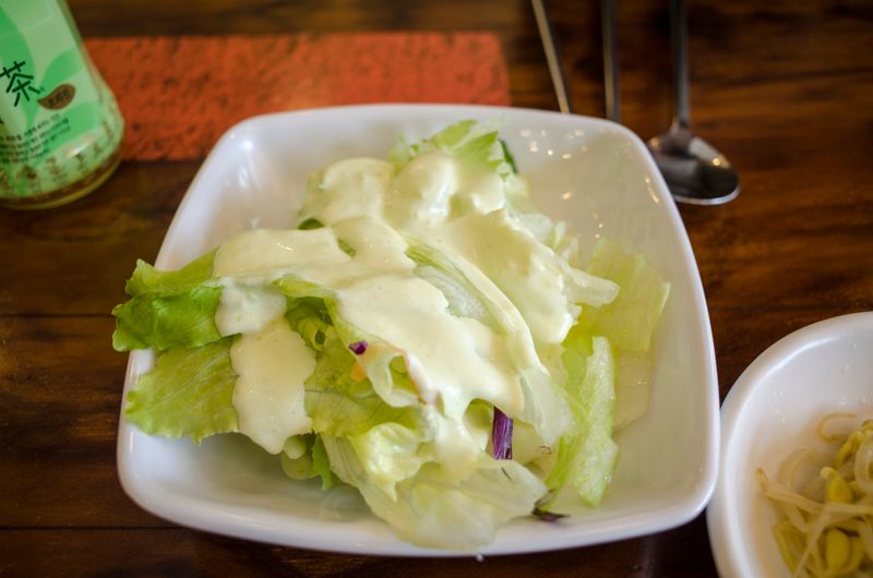 Creamy coleslaw with house dressing